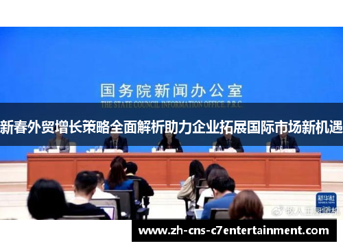 新春外贸增长策略全面解析助力企业拓展国际市场新机遇